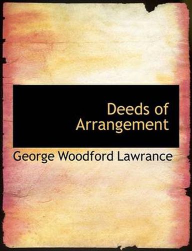 Cover image for Deeds of Arrangement