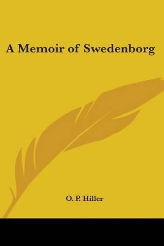 Cover image for A Memoir of Swedenborg