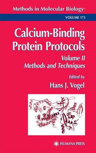 Cover image for Calcium-Binding Protein Protocols: Volume 2: Methods and Techniques