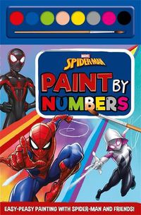 Cover image for Marvel Spider-Man: Paint By Numbers