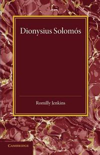 Cover image for Dionysius Solomos