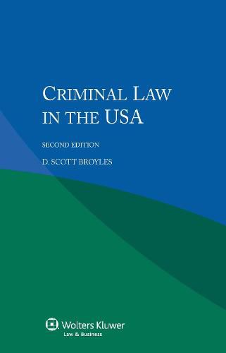 Cover image for Criminal Law in the USA