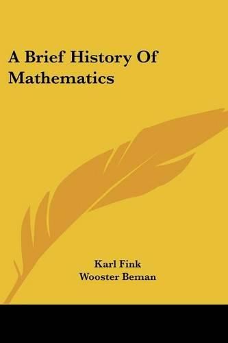 Cover image for A Brief History of Mathematics
