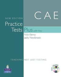 Cover image for Practice Tests Plus CAE New Edition Students Book with Key/CD Rom Pack