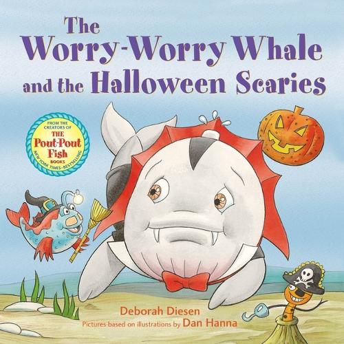 Cover image for The Worry-Worry Whale and the Halloween Scaries