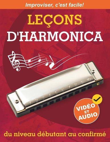 Cover image for Lecons d'harmonica du niveau debutant au confirme