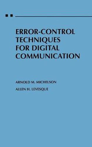 Cover image for Error-control Techniques for Digital Communication