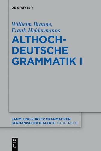 Althochdeutsche Grammatik I