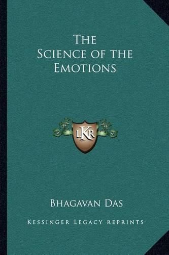 Cover image for The Science of the Emotions