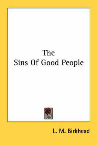 Cover image for The Sins of Good People