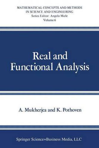 Cover image for Real and Functional Analysis