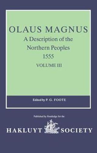 Cover image for Olaus Magnus: Description of the Northern Peoples