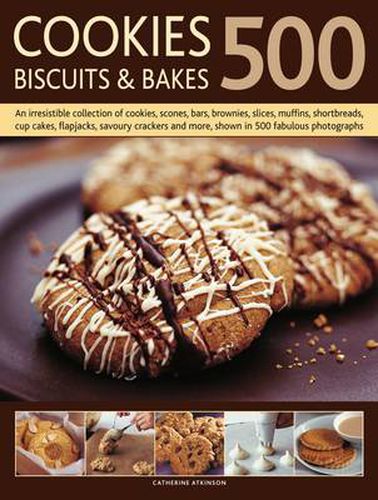 Cover image for 500 Cookies, Biscuits & Bakes
