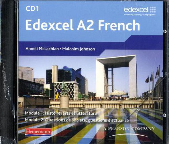 Edexcel A2 Level French Audio CD Pack of 2