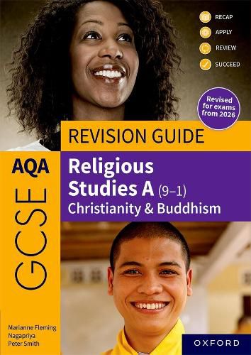 Cover image for AQA GCSE Religious Studies A (9-1): Christianity & Buddhism Revision Guide