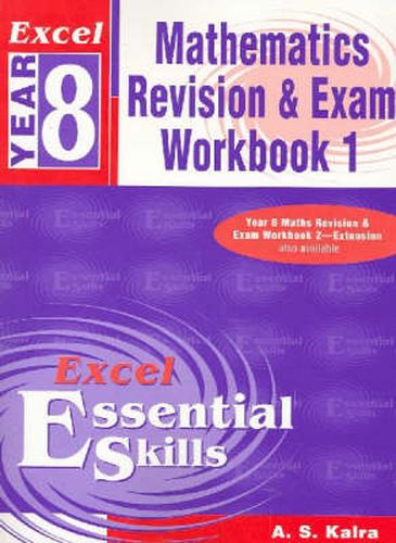 Cover image for Excel Year 8 Maths Revision & Exam Workbook