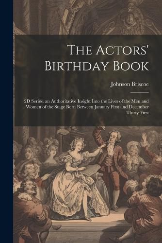 Cover image for The Actors' Birthday Book