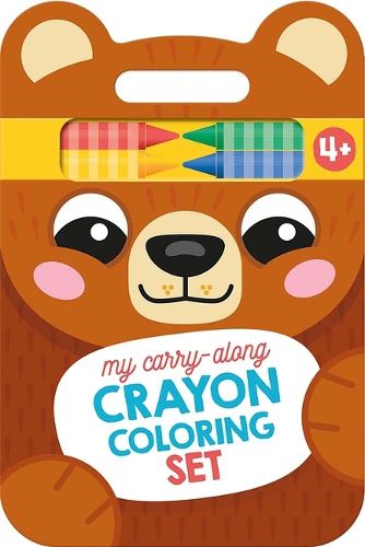 Cover image for My Carry-Along Crayon Coloring Set: Bear & Friends (Ages 4+)