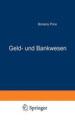 Cover image for Geld- Und Bankwesen