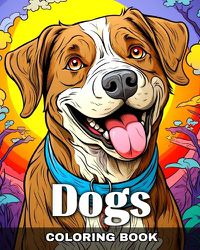 Cover image for Dogs Coloring Book