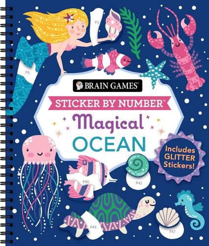 Brain Games - Sticker by Number: Magical Ocean