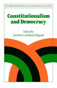 Cover image for Constitutionalism and Democracy