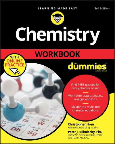 Cover image for Chemistry Workbook For Dummies with Online Practice