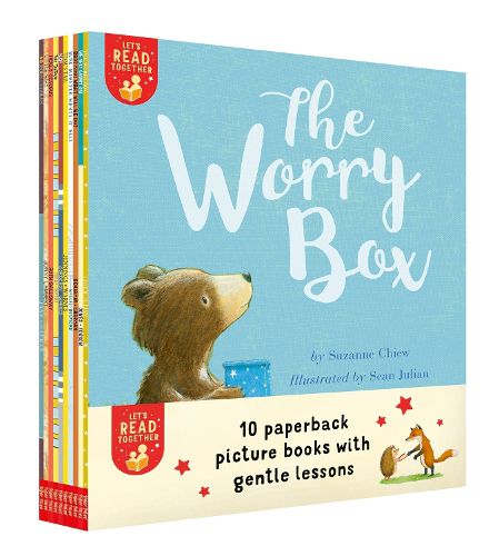 Cover image for Ten Stories to Explore Feelings: Baa! Moo! What Will We Do?; Blue Monster Wants It All; Little Why; No More Cuddles!; No!; Tickly Octopus; Tiny Tantrum; Tom's Tail; Very Grumpy Day; Worry