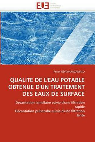 Cover image for Qualite de L'Eau Potable Obtenue D'Un Traitement Des Eaux de Surface