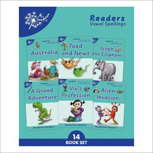 Cover image for Phonic Books Dandelion Readers Vowel Spellings Level 4