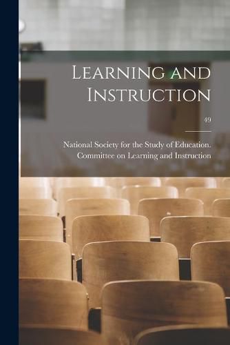 Cover image for Learning and Instruction; 49