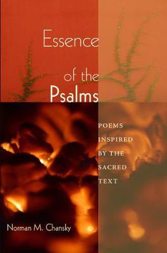 Cover image for Essence of the Psalms: Poems Inspired by the Sacred Text