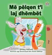 Cover image for I Love to Brush My Teeth (Albanian Book for Kids)