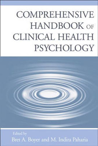 Comprehensive Handbook of Clinical Health Psychology