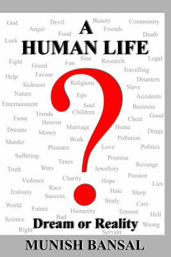 Cover image for A Human Life  Dream or Reality