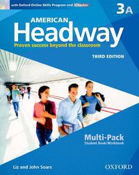 Cover image for American Headway: Three: Multi-Pack A with Online Skills and iChecker: Proven Success beyond the classroom