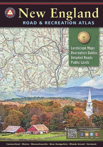 Cover image for New England Road & Recreation Atlas