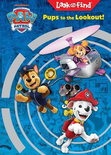 Cover image for PAW Patrol Pups to the Lookout Look and Find Midi
