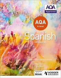 Cover image for AQA A-level Spanish (includes AS)