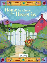 Cover image for Home is where the Heart is Lined Journal