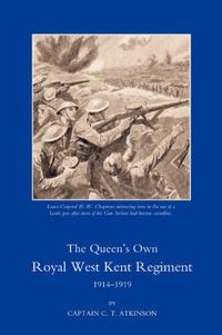 Cover image for Queen's Own Royal West Kent Regiment,1914 - 1919