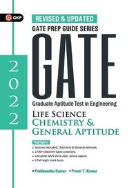 Cover image for Gate 2022: Life Science Chemistry & General Aptitude - Guide By GKP