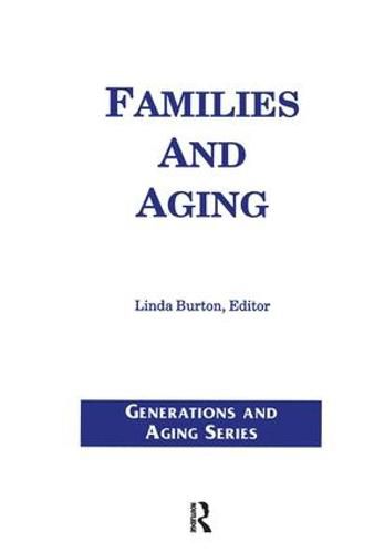 Cover image for Families and Aging