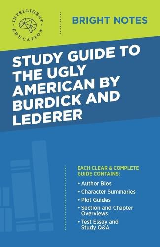 Cover image for Study Guide to The Ugly American by Burdick and Lederer