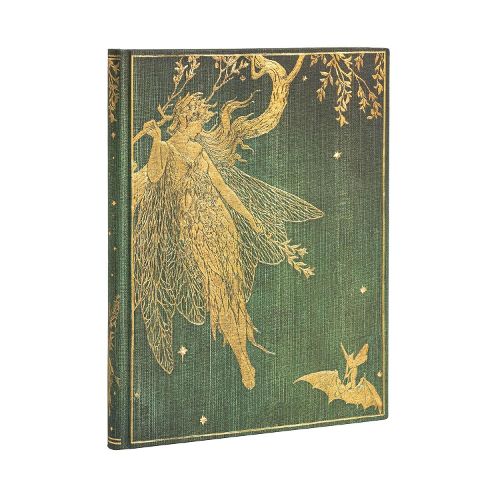 Cover image for Olive Fairy Ultra Unlined Hardcover Journal (Elastic Band Closure)
