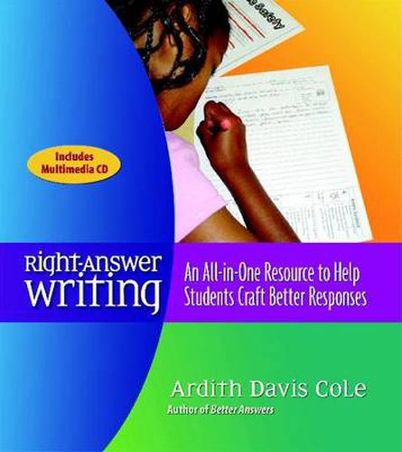 Cover image for Right-Answer Writing: An All-In-One Resource to Help Students Craft Better Responses