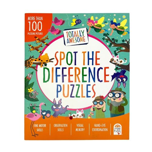 Cover image for Totally Tricky Spot the Difference