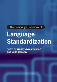 Cover image for The Cambridge Handbook of Language Standardization