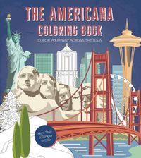 Cover image for Americana Coloring Book