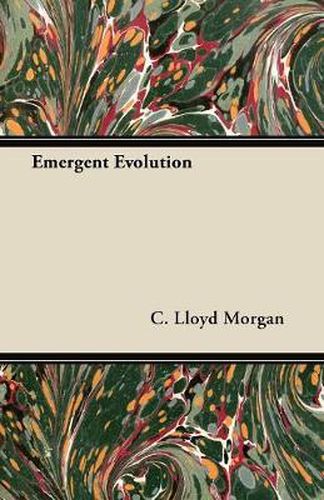 Cover image for Emergent Evolution